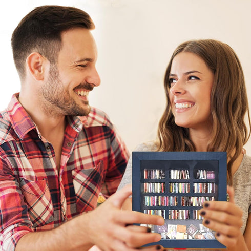 Anxiety Bookshelf Mini Books Display for Stress Relief and Fun Decor, Perfect Decorative Miniature Library for Book
