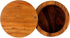 Kaizen Casa Acacia Wood Salt or Spice Box with Swivel Cover, Perfect for Keeping Seasonings Close at Hand