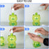 EaicsLaif Countertop 500ml) Hand Soap Dispenser Plastic Frog Soap Dispenser Kids Cute Pump Liquid Sanitizer Bottle