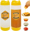 Honey Jar 18 Oz Honey Dispenser No Drip For Double Ended Squeeze