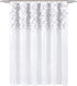 Lush Decor Lillian Shower Curtain, 72" x 72", White