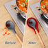 Nihow Ceramic Spoon Rest 4 Inch, Heat Resistant Utensil Holder for Kitchen Counter, Dishwasher Safe (Red)
