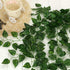 Kalolary 84 Feet Scindapsus Artificial Ivy Garland, 12 Strands Green Leaves Vine for Wedding Arch, Party Decoration