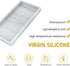 EG-SIPRO Bathroom Counter Tray, High-Grade Thickened Silicone Vanity Tray, Shatterproof Durable Rectangle for Countertop