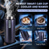 Heater,12V/24V 6 Dry,16oz Vacuum Insulated Car Electric Kettle,Miicasa Stainless Steel Tumbler Car Water Water Boiler