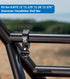 ATV Whip Light Mount, Sturdy Aluminum Alloy Flag Mount, 360° Rotating Adjustable Light Bar for ATV UTV Motorcycle