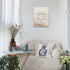 PHAMTE Modern Christian Wall Art, "As For Me And My House We Will Serve The Lord" Canvas Print, 11x14 Inch