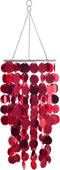 FlavorThings Red Bling Hanging Chandelier Great idea for Wedding Chandeliers Centerpieces Decorations