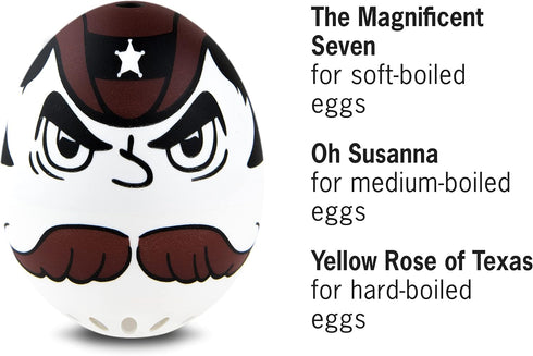 Western Beepegg Egg Timer for Boiling Eggs – Musical Egg Cooker for Soft, Medium, Hard Boiled Eggs