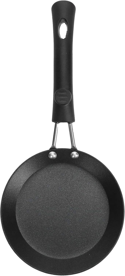NonStick Frying Pan, Breakfast Fried Egg Pancake Pan, Cooking Pot with Heat-Insulating Handle for Home Kitchen