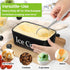 CUNSENR Stainless Steel Ice Cream Scoop - Heavy Duty Ice Cream Scooper with Ergonomic Handle - One-Piece Metal Ice