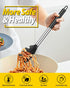 Kitchen Heat Resistant Silicone Pasta Fork, Pack of 2 Noodle Spoon Server, BPA Free Spaghetti Strainer, Best Cooking