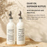 16oz Set, Set 2 (16oz-P-White) HOMCDALY Olive Oil Dispenser Bottles for Kitchen, White Oil and Vinegar Dispenser Two