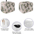 Toaster Dust Cover with Pockets, Tropical Plant Palm Tree Summer Beach Soft Washable 2 Slice Toaster Cover, Dust-proof Cover for Small Appliance Cover and Fingerprint Protection