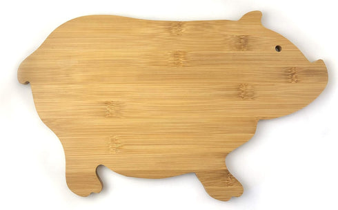 4575, Bamboo Wood Cutting Board Serving Board, 13.75"x8.25", 1 Pack by JB Home Collection