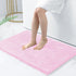 smiry Luxury Chenille Bath Rug 36''x24'', Extra Soft Absorbent Shaggy Bathroom Mat, Machine Washable Non-Slip