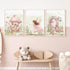 Pouydmi 12x16x3 Inch Fairy Girl Nursery Wall Art Magic Canvas Wall Decor Fairy Garden Poster Fantasy Nursery Prints