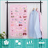 80-Pocket Jewelry Organizer 1-Pack, Dual-sided Storage for Earring Necklace Bracelet Ring Travel Holder, Pink