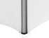 Peomeise 4FT Spandex Table Cover Rectangular Stretch Tablecloth (White, 4FT)