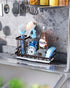 Consumest Kitchen Sink Caddy, Sponge Holder with Removable Drip Tray, 304 Stainless Steel - Bronze, Countertop Dish Soap