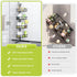 4-tier Aitatty Corner Shower Caddy Standing: Rustproof Shower Organizer Shelf - Floor Shower Corner Shelf Rack Stand
