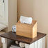 YANGQIHOME Acacia Hand Towel Box Cover Compatible with Kleenex Disposable Paper Hand Towels, Wall Mounted Paper Towel