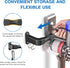Wall Mount Holder Compatible with Shark IX141 IZ562H IZ682H IZ361H IZ462H Pet Cordless Stick Vacuum, for Dyson V10 V11 V12 V15 Outsize Vacuum