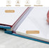 potricher Large Photo Album - Self Adhesive 3x5 4x6 5x7 8x10 Pictures Linen Cover with 40 Blank Pages and Metallic Pen