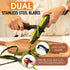 Spring Chef Premium Swivel Vegetable Peeler, Soft Grip Handle, Ultra Sharp Stainless Steel Blades