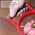 Newness 5.12 Inch Extra Large Apple Slicer, Heavy Duty Cutter for 8 Slices, Stainless Steel Corer - Red