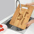 Shark Charcuterie Board,Personalized Charcuterie Board,Laser Engraved Bamboo Cutting Board,Funny Charcuterie Board for Meat and Cheese (B, 11‘’)