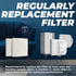 Pokin HC22P Humidifier Filter Wicking Replacement for Honeywell HC22P HE220A 220B 225A 225B & AprilAire 110 220 550