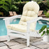 Indoor,44in*19in Patio Chair Cushions High Back Thick Chair Pads Adirondack Chair Cushion, Waterproof Fade- Resistant