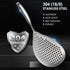 KAYCROWN 304 Stainless Steel Skimmer Slotted Spoon, Ladle/Strainer for Cooking, Frying, Pasta Strainer for Kitchen
