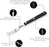WALLFARM 10" 3-Tine Granny Fork - Pro-Grade Stainless Steel, Heat-Resistant BBQ Meat Fork for Cooking and Serving
