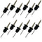 Chrome Liquor Pourer (285-50) (86416), Silver, 12 Pack