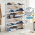 Closet, 30 4 KIMBORA Long Shoe Rack for Pairs Stackable Shoe Storage Organizer Wide Tier Sneaker Shelf for Bedroom