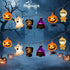 Gooyule Halloween String Lights, 4.9Ft 10 LED Fall Fairy Lights Skull String Lights