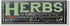 Stupell Home Dcor Herbs Chalkboard Look Typography Kitchen Wall Plaque, 7 x