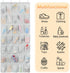 35 Large Pockets Over the Door Shoe Organizer, Hanging Shoe Storage Bag with 4 Metal Hooks for Large Capacity
