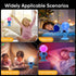 30 22 Dimmable AFEXOA Astronaut Sunrise Alarm Clock for Kids, White Noise Sound Machine with Soothing Sounds