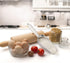E-far Stainless Steel Ice Scoop Set, Ideal for Ice Cube/Coffee Bean/Food/Candy/Flour/Popcorn, Set of 3 (5-8-12 Ounce)