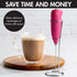 Primula Milk Frother in Pink