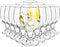 Patelai Set of 12 Water Goblet, 13.5 oz Clear Drinking Glasses Bulk