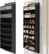 Mefirt 16-20 Pairs Over the Door Shoe Organizer, Clear Pockets Shoe Rack