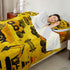 Set Set Erosebridal Excavators Bed Sheets Twin Size Equipment Trucks Sheet Construction Tractor Fitted Sheet, Yellow