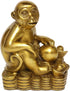 BRABUD Chinese Handmade Zodiac Brass Monkey Statue, Home Decor Collectibles Figurine BS050