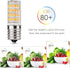 E17 LED Bulb for Microwave Oven, 4 Watt Warm White 3000K, Dimmable Kitchen Appliance Light Bulb (Pack of 2)