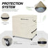 80-100 40"L 20"W 32"H) Porch Shield Waterproof Rolling Qt Cooler Cart Cover Fits Most Patio Ice Chest Party Cooler