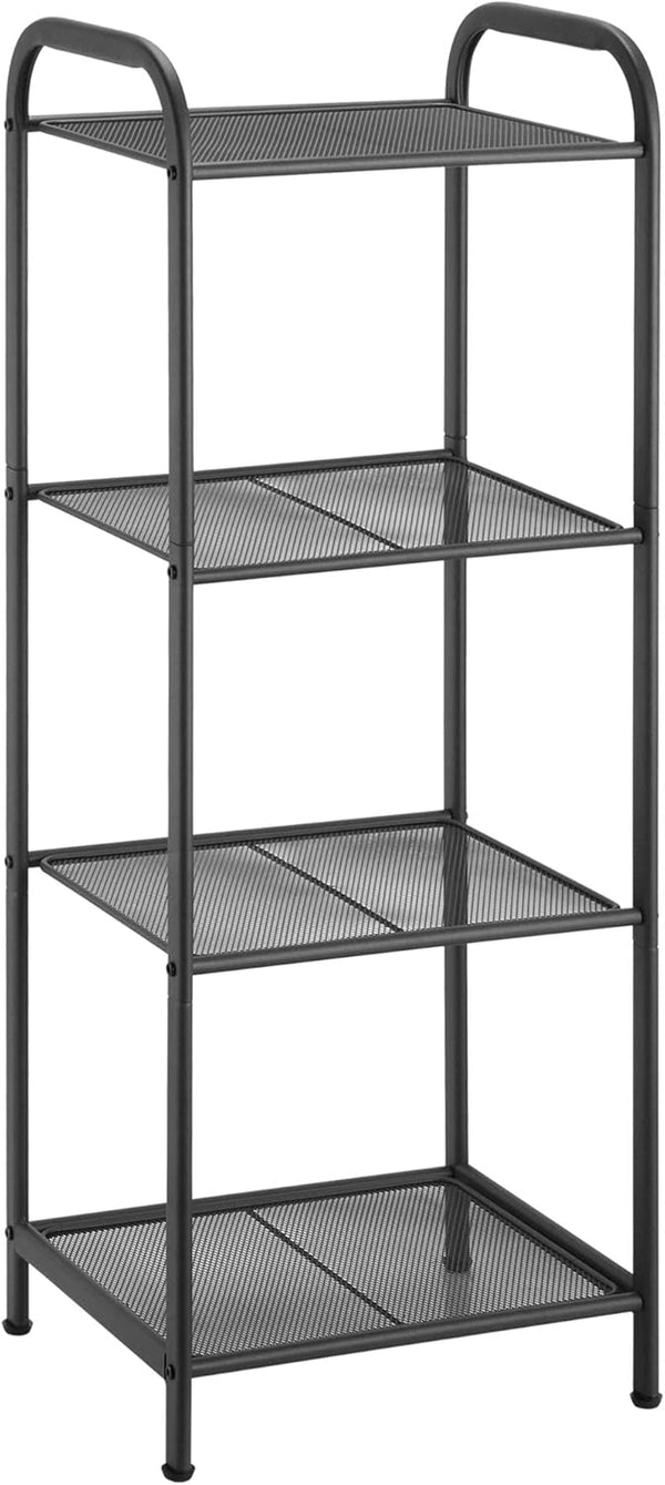 MAX Houser Storage Rack with Shelf,Industrial Style Extendable Plant Stand, Standing Shelf